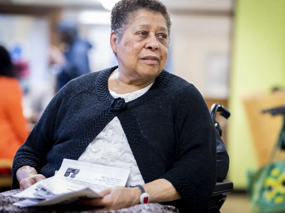 An NDIS participant being supported during a respite stay near Mernda